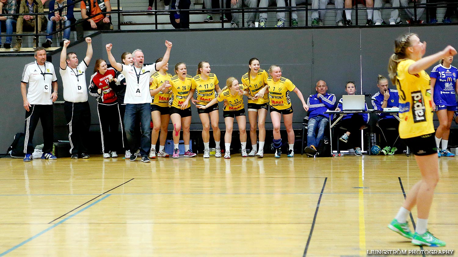 Ungdoms-SM Steg 5 Flickor A SM-FINAL Gökstens BK-Torslanda HK 23-13,dam,Idrottshuset,Jönköping,Sverige,USM Steg 5 2014,Ungdoms-SM,2014,85160