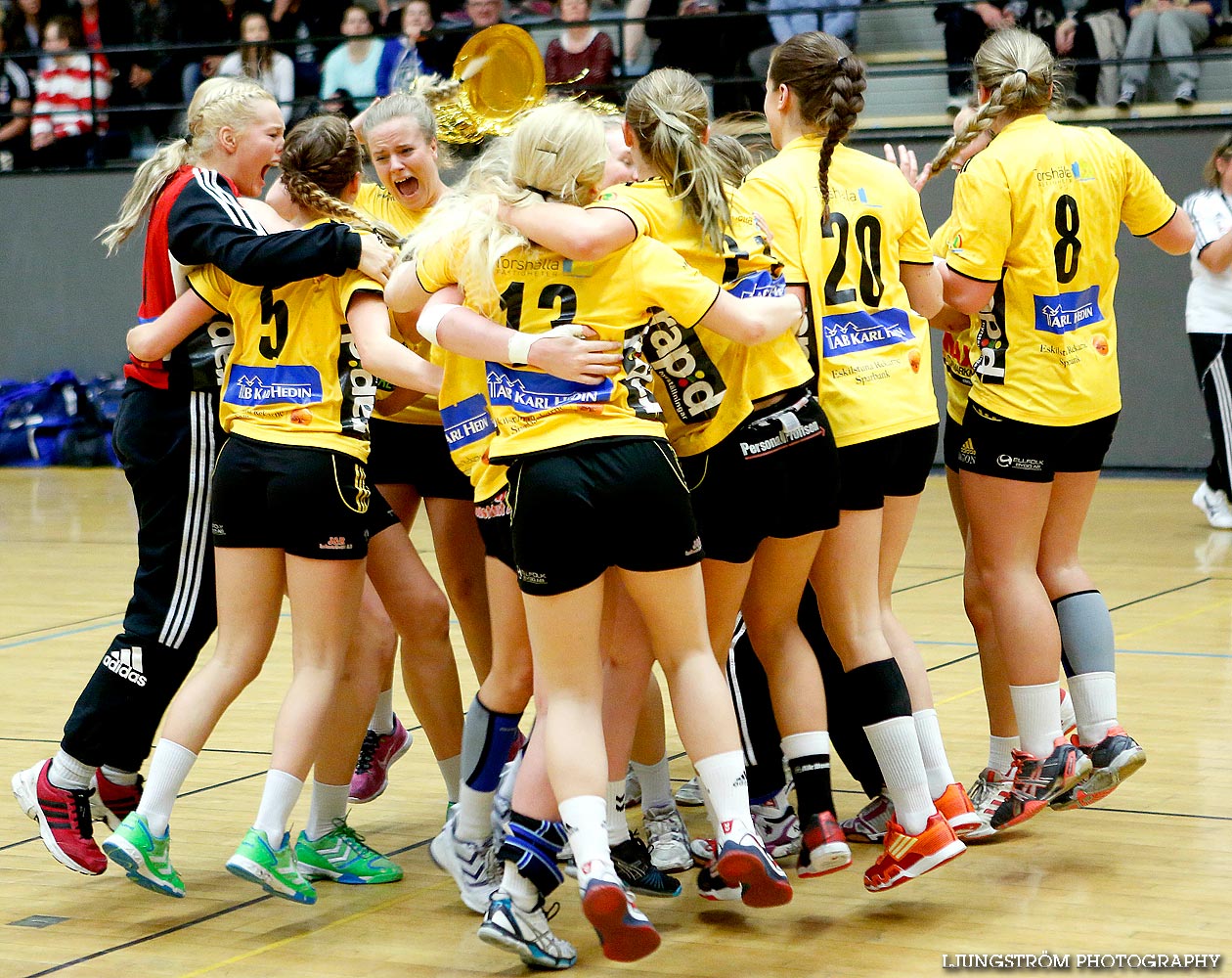 Ungdoms-SM Steg 5 Flickor A SM-FINAL Gökstens BK-Torslanda HK 23-13,dam,Idrottshuset,Jönköping,Sverige,USM Steg 5 2014,Ungdoms-SM,2014,85162