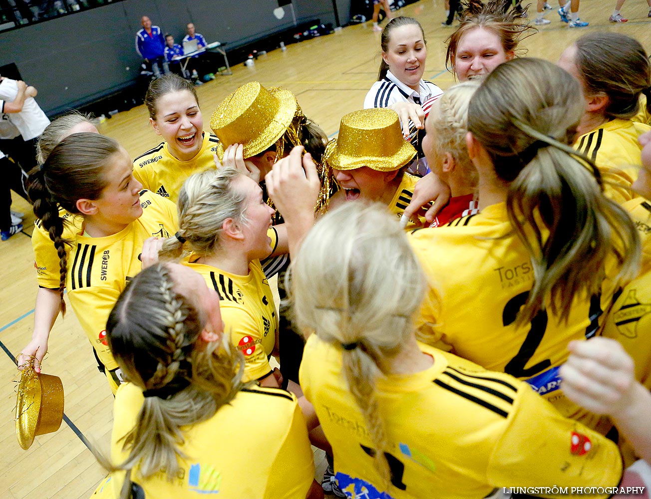 Ungdoms-SM Steg 5 Flickor A SM-FINAL Gökstens BK-Torslanda HK 23-13,dam,Idrottshuset,Jönköping,Sverige,USM Steg 5 2014,Ungdoms-SM,2014,85165