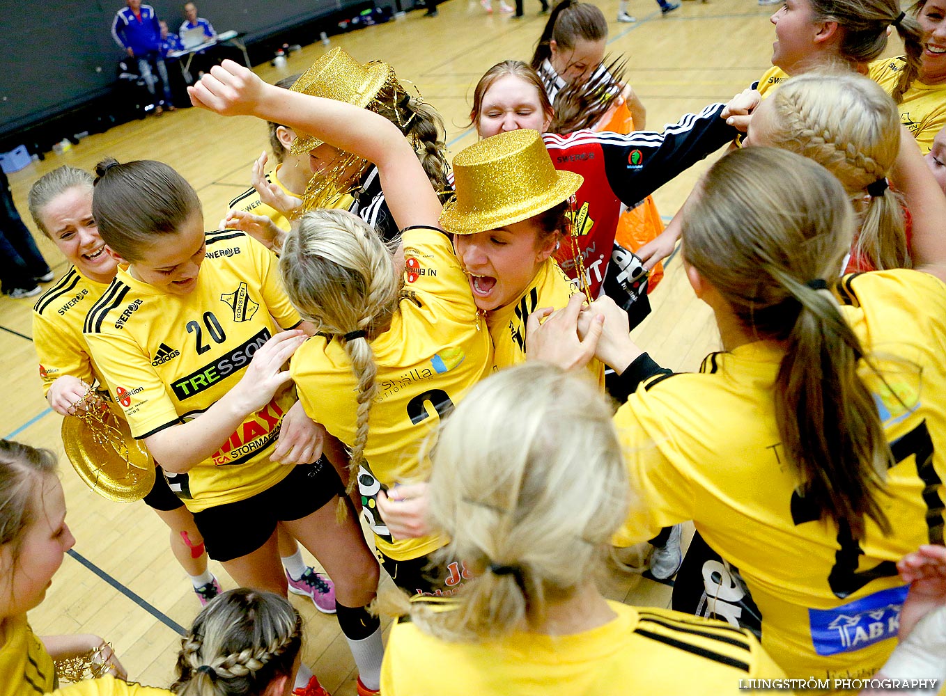 Ungdoms-SM Steg 5 Flickor A SM-FINAL Gökstens BK-Torslanda HK 23-13,dam,Idrottshuset,Jönköping,Sverige,USM Steg 5 2014,Ungdoms-SM,2014,85167