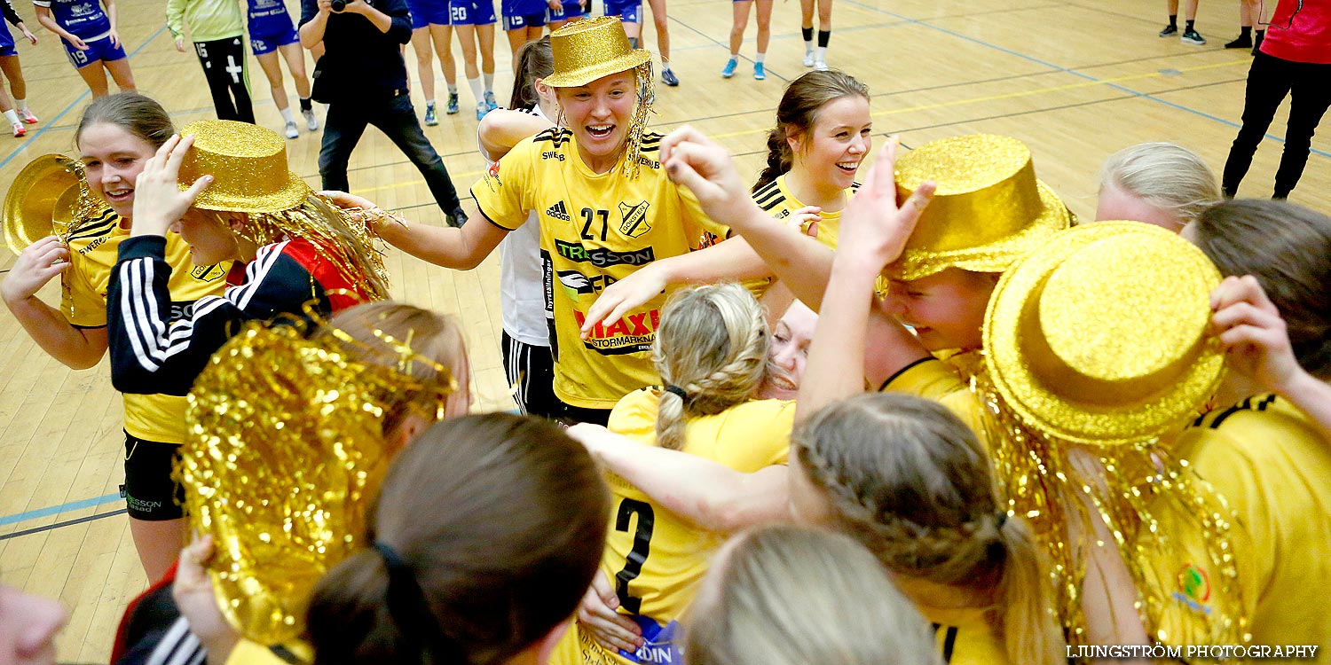 Ungdoms-SM Steg 5 Flickor A SM-FINAL Gökstens BK-Torslanda HK 23-13,dam,Idrottshuset,Jönköping,Sverige,USM Steg 5 2014,Ungdoms-SM,2014,85171