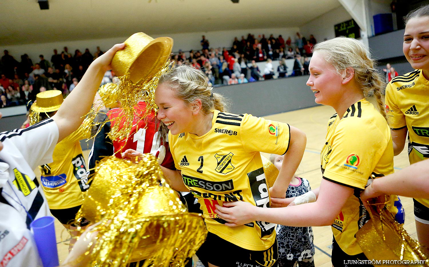 Ungdoms-SM Steg 5 Flickor A SM-FINAL Gökstens BK-Torslanda HK 23-13,dam,Idrottshuset,Jönköping,Sverige,USM Steg 5 2014,Ungdoms-SM,2014,85181