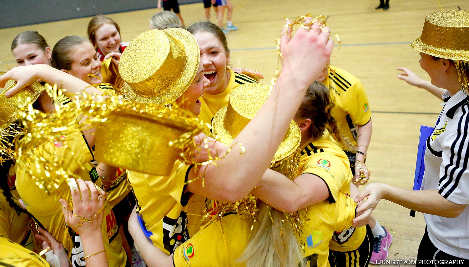 Ungdoms-SM Steg 5 Flickor A SM-FINAL Gökstens BK-Torslanda HK 23-13,dam,Idrottshuset,Jönköping,Sverige,USM Steg 5 2014,Ungdoms-SM,2014,85186