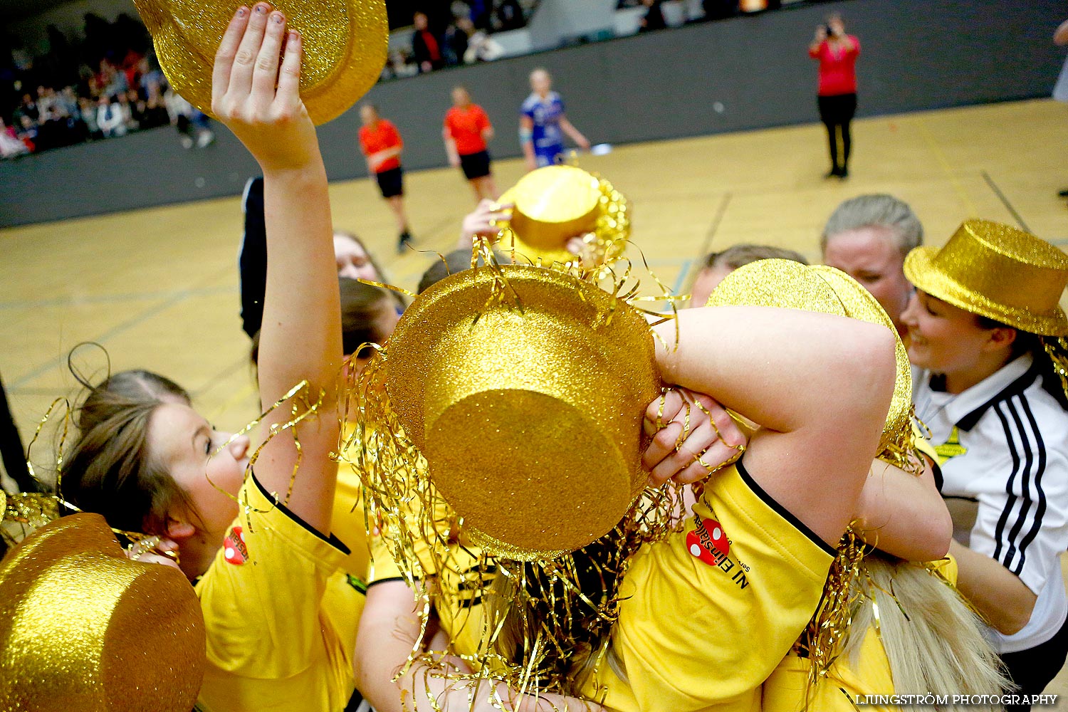 Ungdoms-SM Steg 5 Flickor A SM-FINAL Gökstens BK-Torslanda HK 23-13,dam,Idrottshuset,Jönköping,Sverige,USM Steg 5 2014,Ungdoms-SM,2014,85187