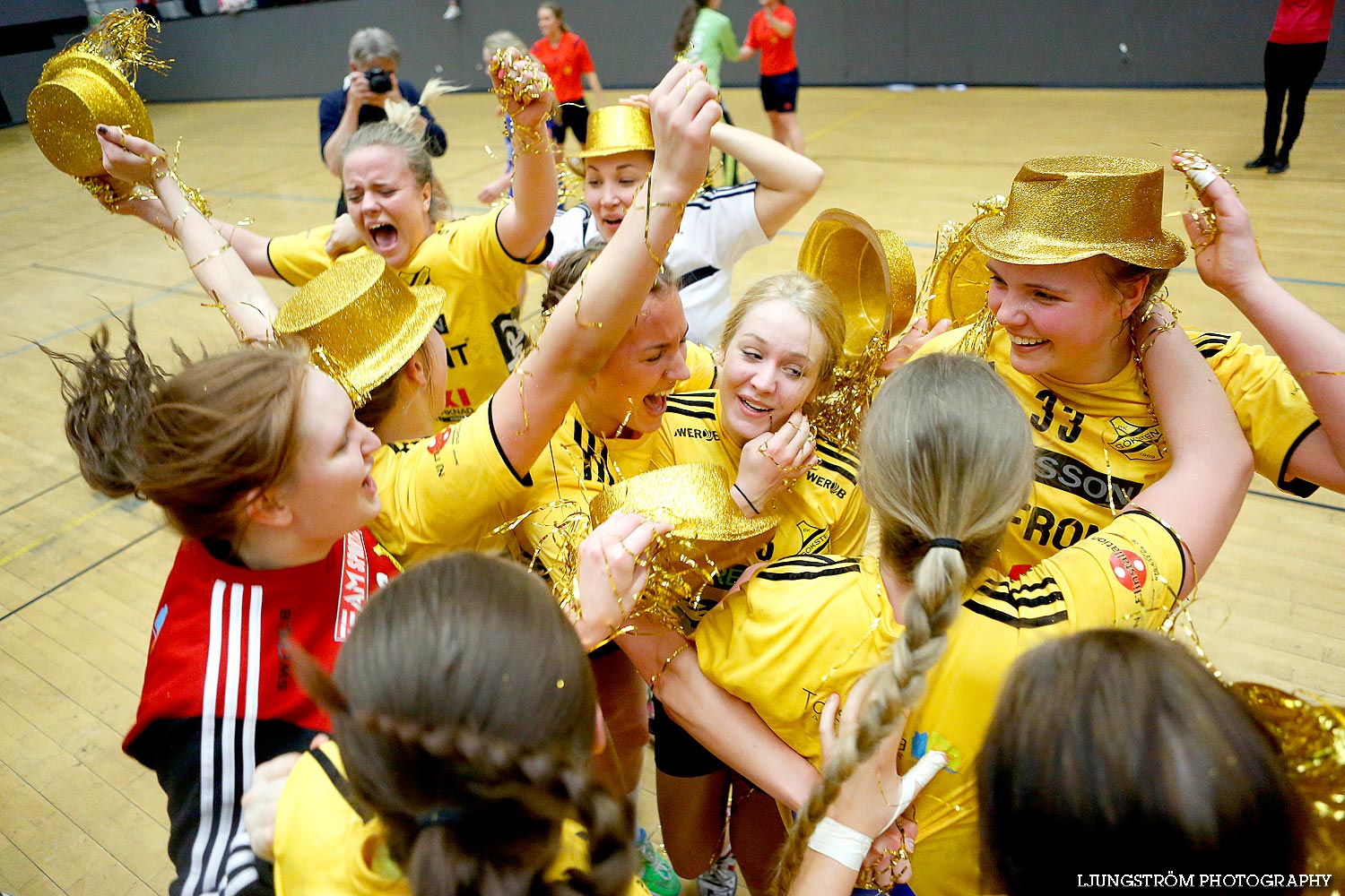 Ungdoms-SM Steg 5 Flickor A SM-FINAL Gökstens BK-Torslanda HK 23-13,dam,Idrottshuset,Jönköping,Sverige,USM Steg 5 2014,Ungdoms-SM,2014,85189