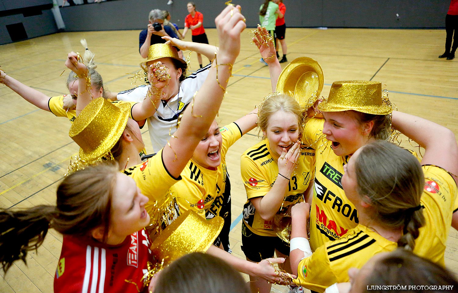 Ungdoms-SM Steg 5 Flickor A SM-FINAL Gökstens BK-Torslanda HK 23-13,dam,Idrottshuset,Jönköping,Sverige,USM Steg 5 2014,Ungdoms-SM,2014,85190