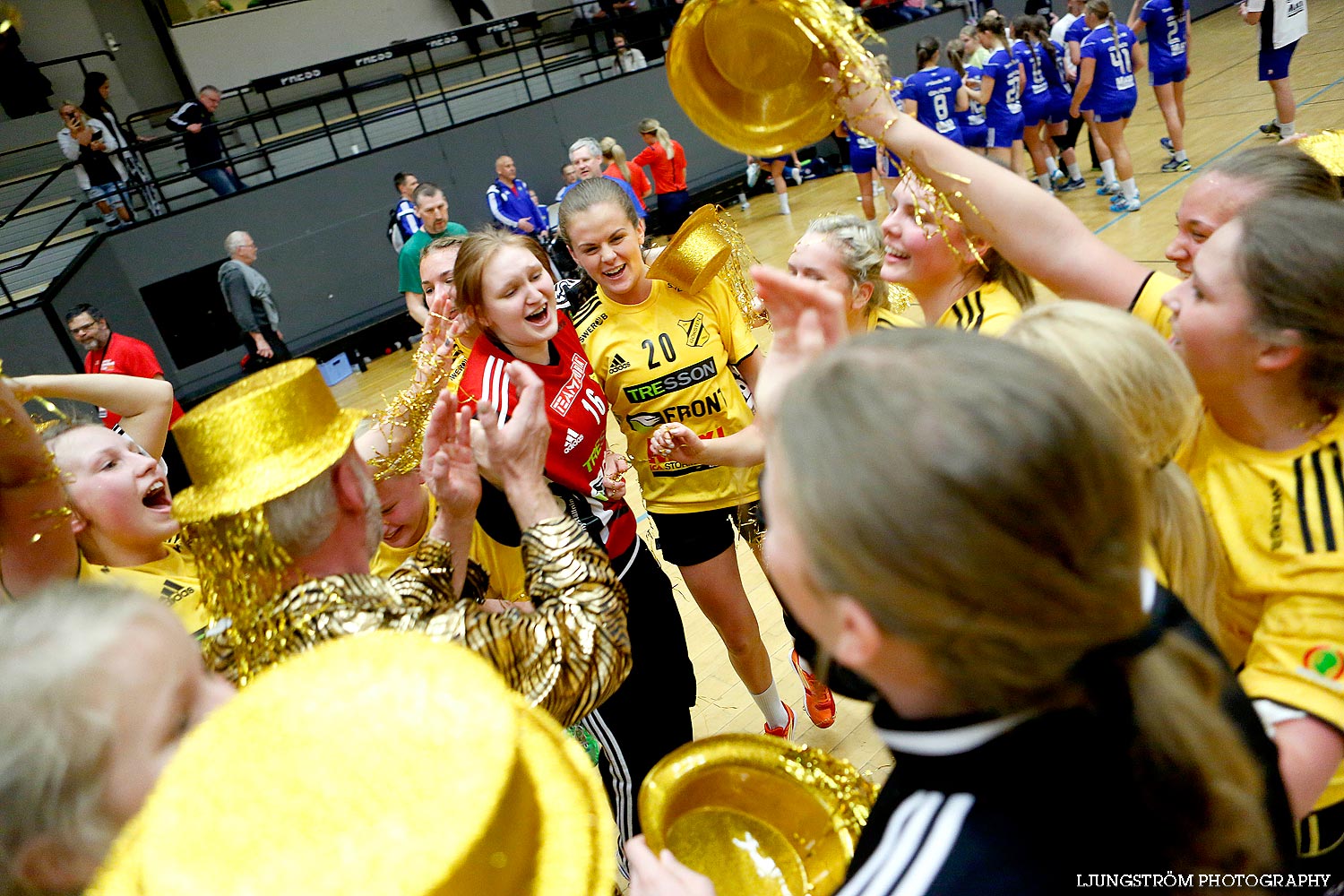 Ungdoms-SM Steg 5 Flickor A SM-FINAL Gökstens BK-Torslanda HK 23-13,dam,Idrottshuset,Jönköping,Sverige,USM Steg 5 2014,Ungdoms-SM,2014,85196