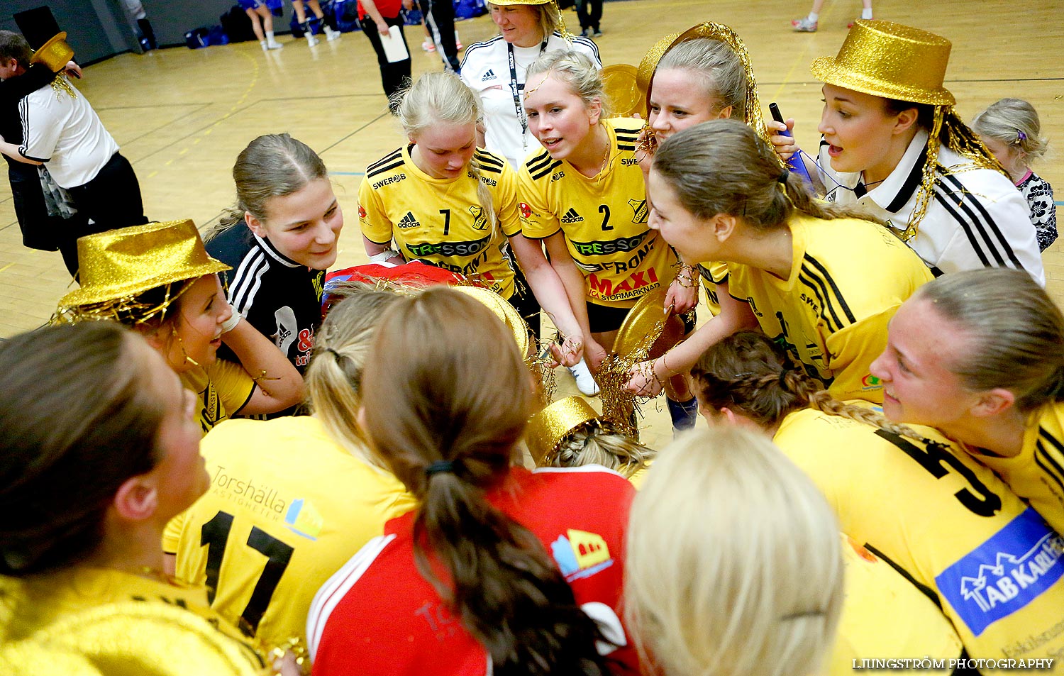 Ungdoms-SM Steg 5 Flickor A SM-FINAL Gökstens BK-Torslanda HK 23-13,dam,Idrottshuset,Jönköping,Sverige,USM Steg 5 2014,Ungdoms-SM,2014,85199