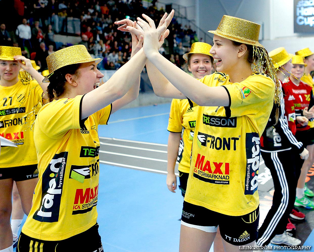 Ungdoms-SM Steg 5 Flickor A SM-FINAL Gökstens BK-Torslanda HK 23-13,dam,Idrottshuset,Jönköping,Sverige,USM Steg 5 2014,Ungdoms-SM,2014,85204