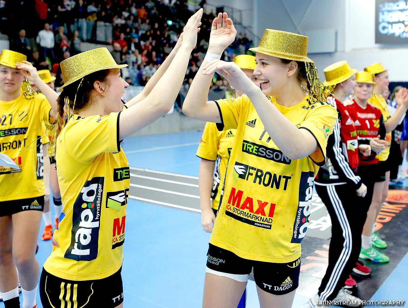 Ungdoms-SM Steg 5 Flickor A SM-FINAL Gökstens BK-Torslanda HK 23-13,dam,Idrottshuset,Jönköping,Sverige,USM Steg 5 2014,Ungdoms-SM,2014,85205