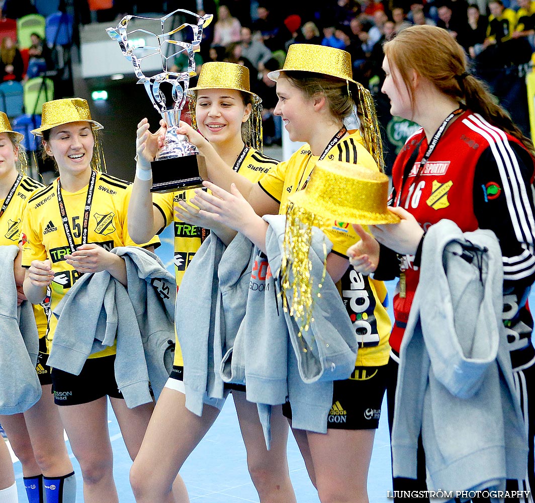 Ungdoms-SM Steg 5 Flickor A SM-FINAL Gökstens BK-Torslanda HK 23-13,dam,Idrottshuset,Jönköping,Sverige,USM Steg 5 2014,Ungdoms-SM,2014,85214