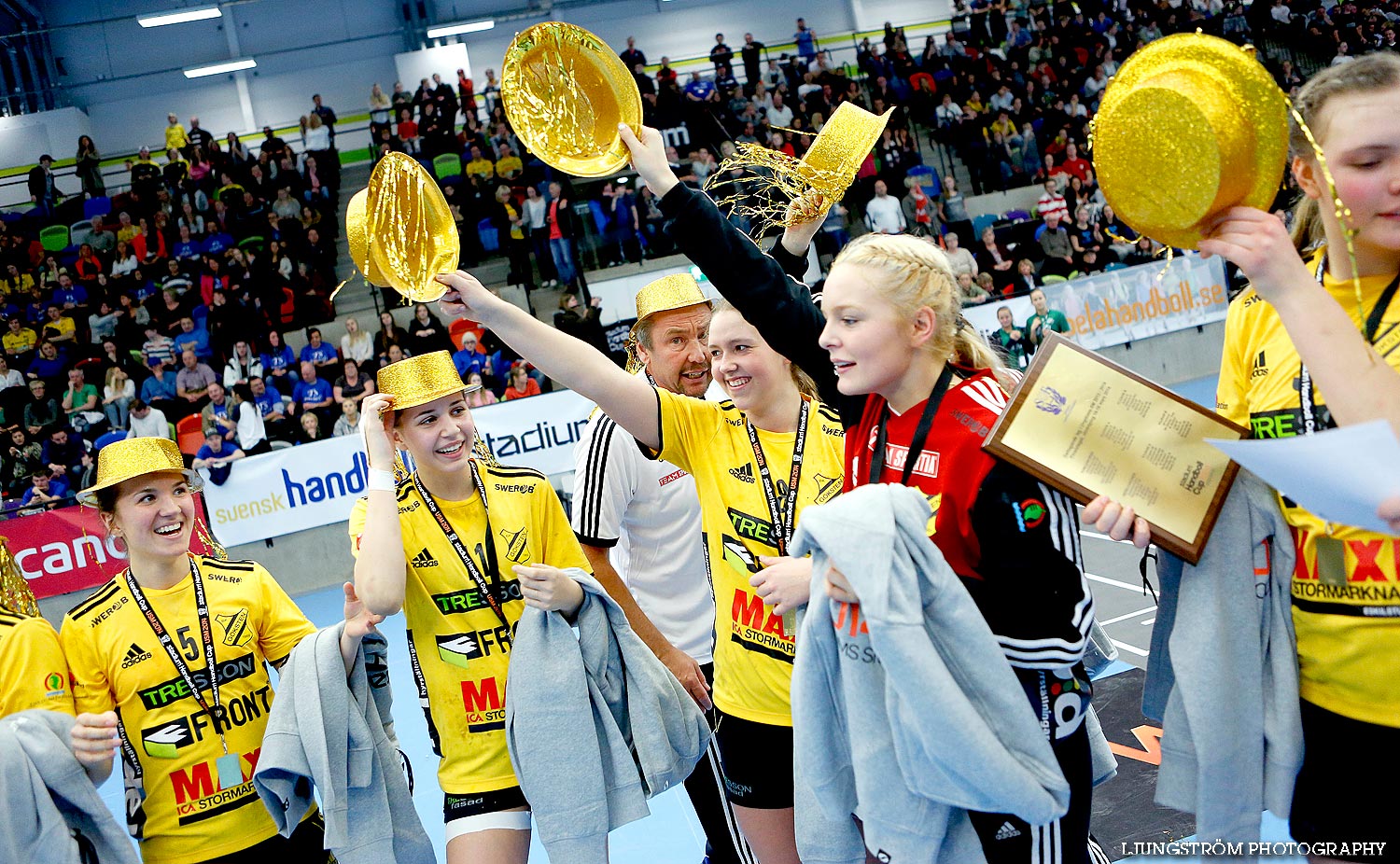 Ungdoms-SM Steg 5 Flickor A SM-FINAL Gökstens BK-Torslanda HK 23-13,dam,Idrottshuset,Jönköping,Sverige,USM Steg 5 2014,Ungdoms-SM,2014,85217