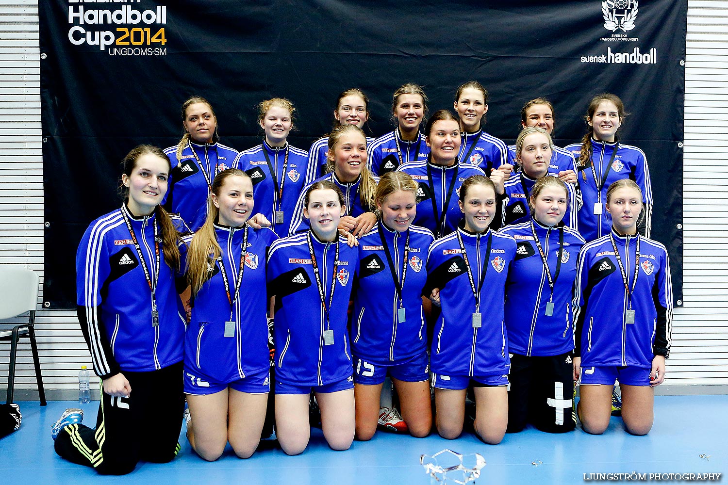 Ungdoms-SM Steg 5 Flickor A SM-FINAL Gökstens BK-Torslanda HK 23-13,dam,Idrottshuset,Jönköping,Sverige,USM Steg 5 2014,Ungdoms-SM,2014,85223