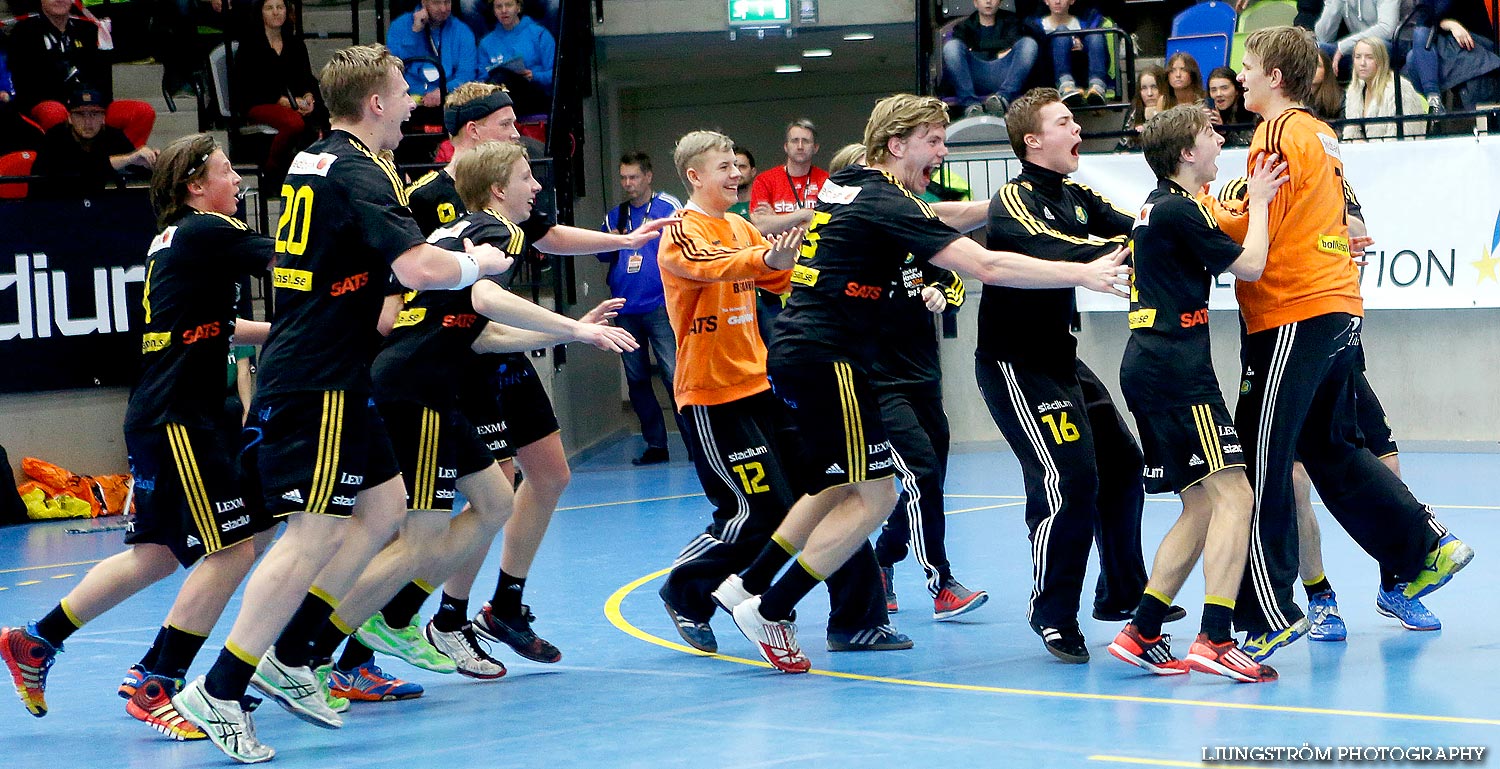 Ungdoms-SM Steg 5 Pojkar A SM-FINAL Redbergslids IK-IK Sävehof 18-24,herr,Idrottshuset,Jönköping,Sverige,USM Steg 5 2014,Ungdoms-SM,2014,85262