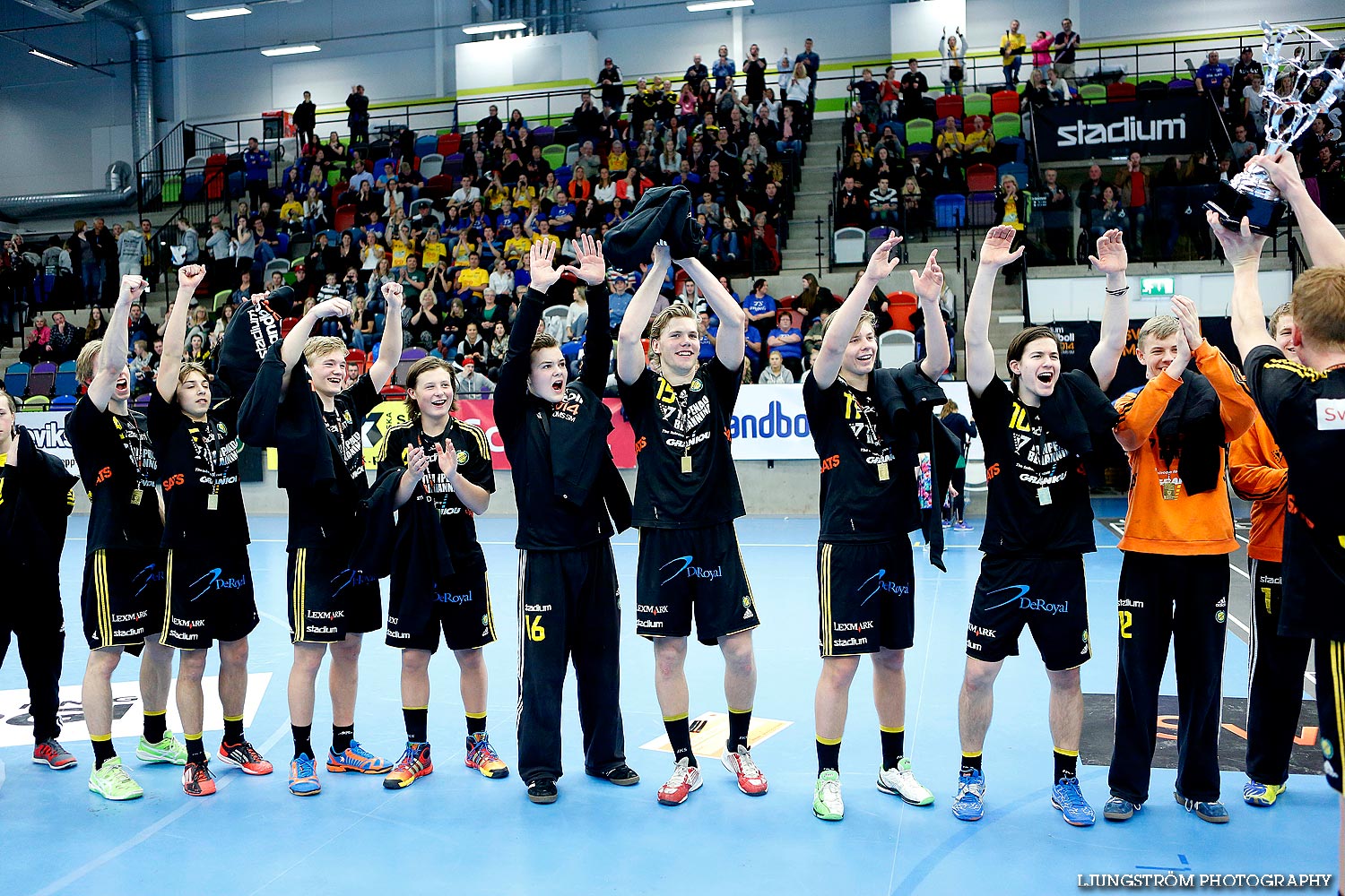 Ungdoms-SM Steg 5 Pojkar A SM-FINAL Redbergslids IK-IK Sävehof 18-24,herr,Idrottshuset,Jönköping,Sverige,USM Steg 5 2014,Ungdoms-SM,2014,85287