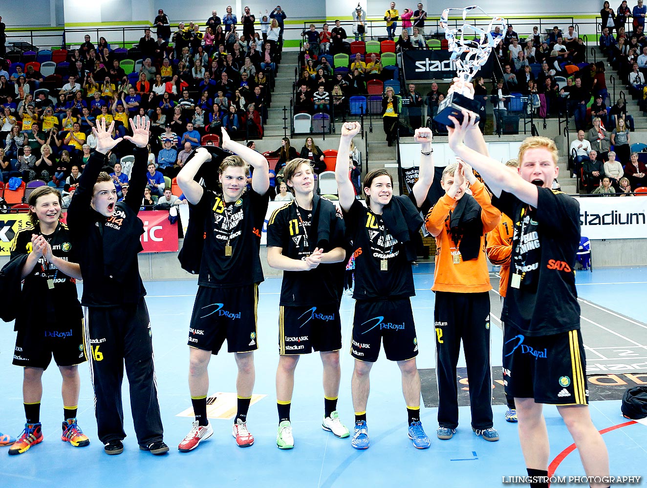 Ungdoms-SM Steg 5 Pojkar A SM-FINAL Redbergslids IK-IK Sävehof 18-24,herr,Idrottshuset,Jönköping,Sverige,USM Steg 5 2014,Ungdoms-SM,2014,85288