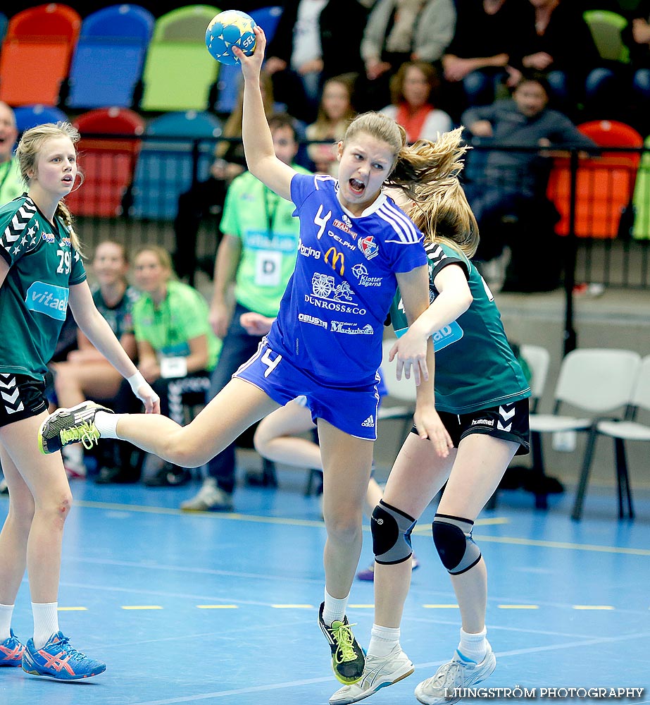 Ungdoms-SM Steg 5 Flickor B SM-FINAL GF Kroppskultur-Torslanda HK 9-8,dam,Idrottshuset,Jönköping,Sverige,USM Steg 5 2014,Ungdoms-SM,2014,85322