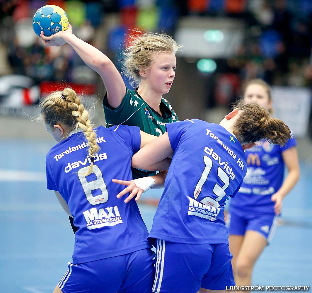 Ungdoms-SM Steg 5 Flickor B SM-FINAL GF Kroppskultur-Torslanda HK 9-8,dam,Idrottshuset,Jönköping,Sverige,USM Steg 5 2014,Ungdoms-SM,2014,85330