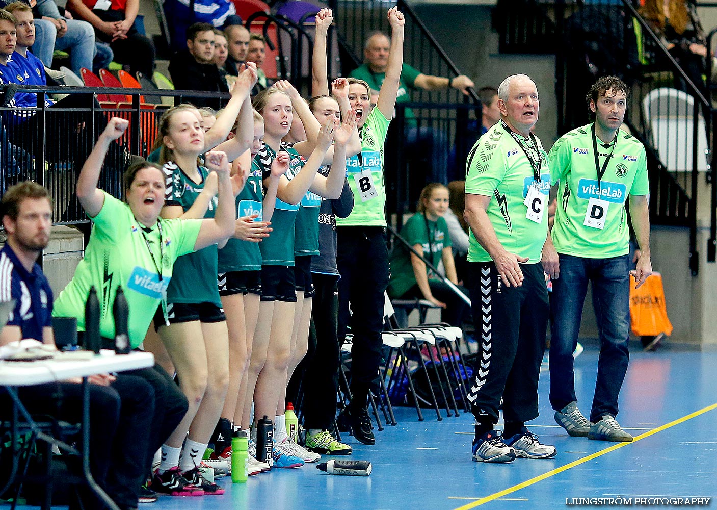 Ungdoms-SM Steg 5 Flickor B SM-FINAL GF Kroppskultur-Torslanda HK 9-8,dam,Idrottshuset,Jönköping,Sverige,USM Steg 5 2014,Ungdoms-SM,2014,85337