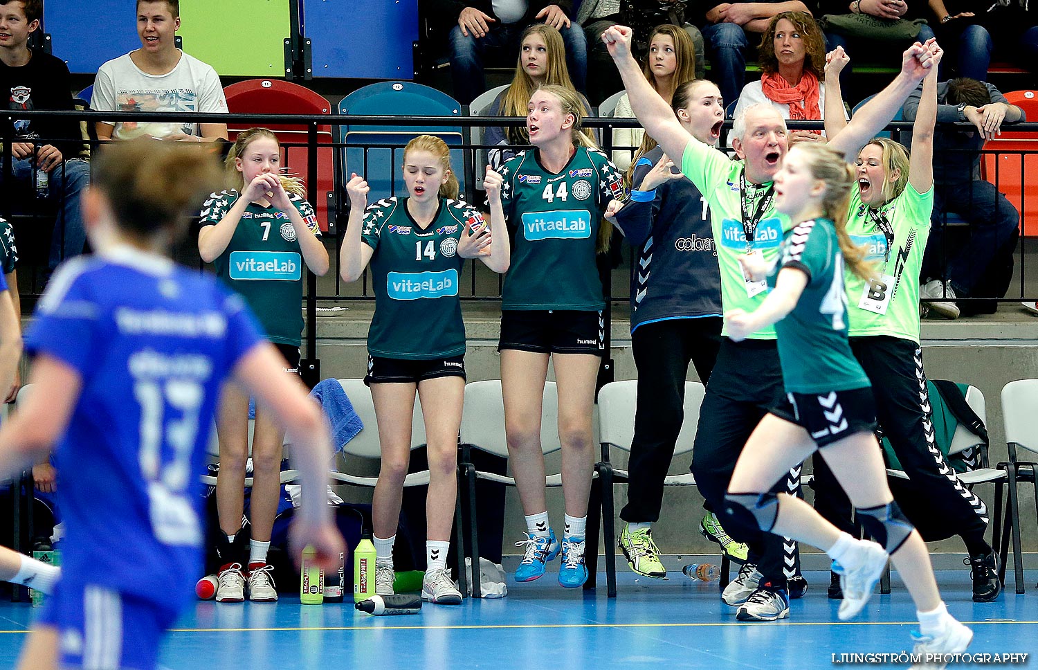 Ungdoms-SM Steg 5 Flickor B SM-FINAL GF Kroppskultur-Torslanda HK 9-8,dam,Idrottshuset,Jönköping,Sverige,USM Steg 5 2014,Ungdoms-SM,2014,85358