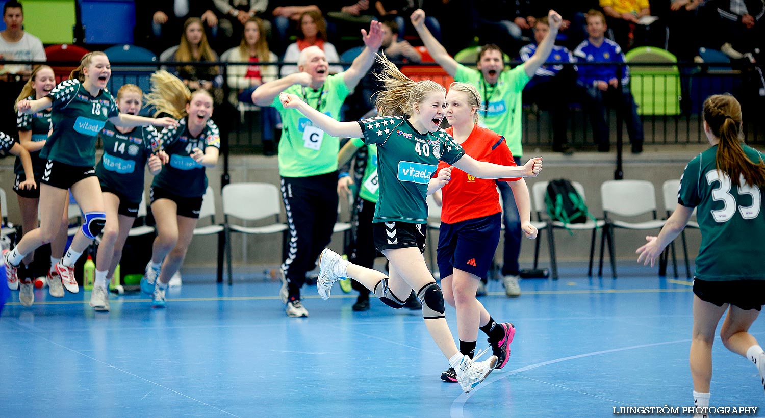 Ungdoms-SM Steg 5 Flickor B SM-FINAL GF Kroppskultur-Torslanda HK 9-8,dam,Idrottshuset,Jönköping,Sverige,USM Steg 5 2014,Ungdoms-SM,2014,85361