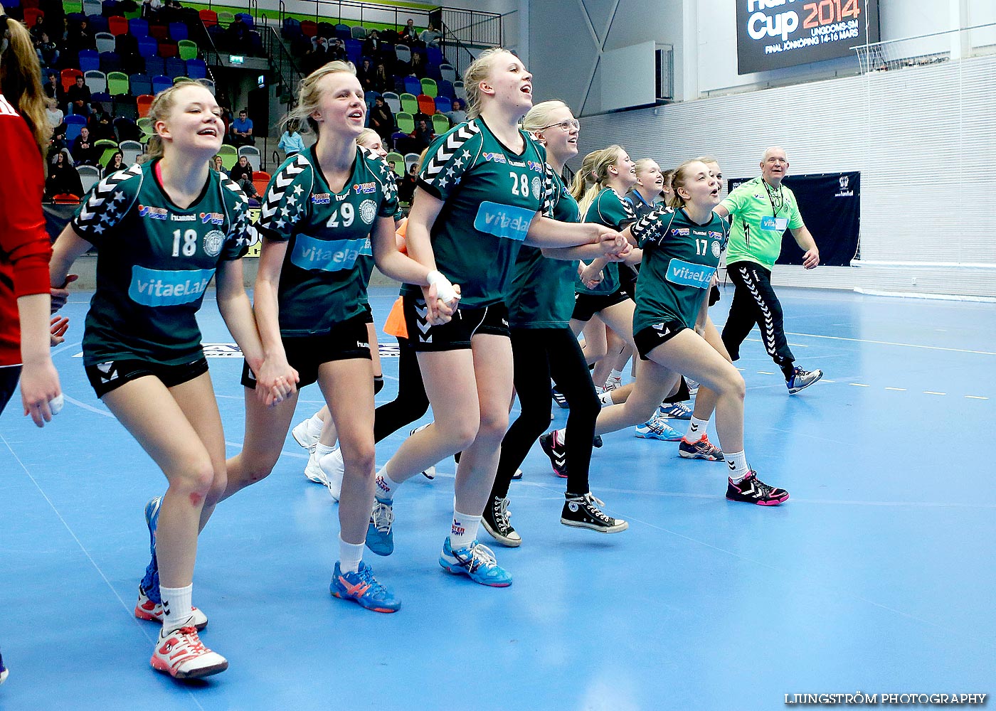 Ungdoms-SM Steg 5 Flickor B SM-FINAL GF Kroppskultur-Torslanda HK 9-8,dam,Idrottshuset,Jönköping,Sverige,USM Steg 5 2014,Ungdoms-SM,2014,85374