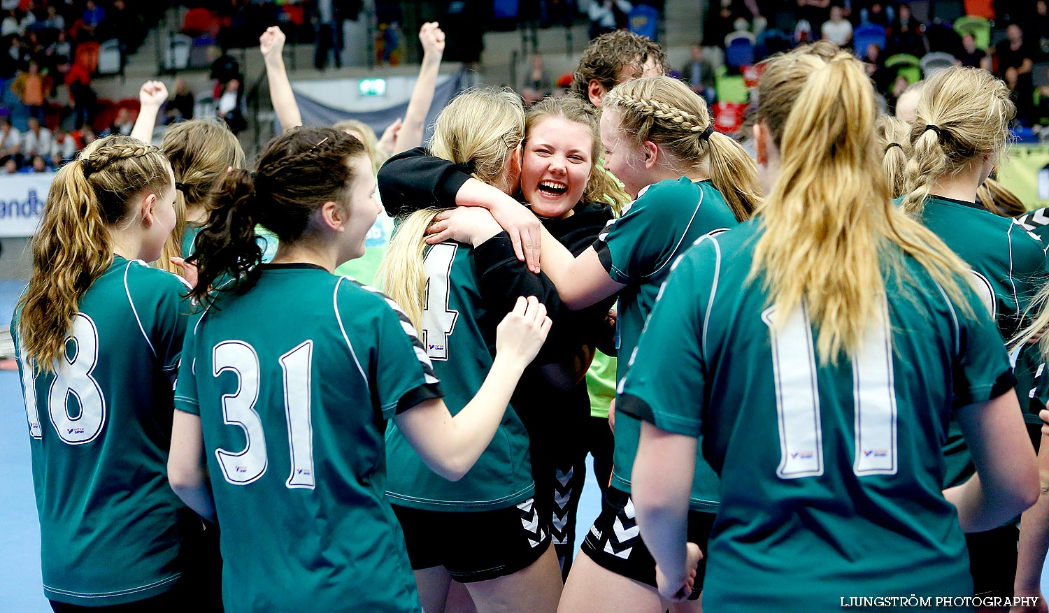 Ungdoms-SM Steg 5 Flickor B SM-FINAL GF Kroppskultur-Torslanda HK 9-8,dam,Idrottshuset,Jönköping,Sverige,USM Steg 5 2014,Ungdoms-SM,2014,85377