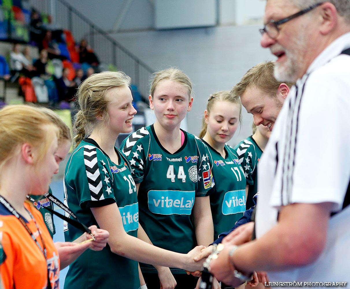 Ungdoms-SM Steg 5 Flickor B SM-FINAL GF Kroppskultur-Torslanda HK 9-8,dam,Idrottshuset,Jönköping,Sverige,USM Steg 5 2014,Ungdoms-SM,2014,85393