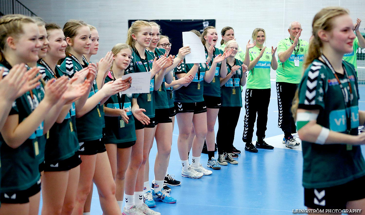 Ungdoms-SM Steg 5 Flickor B SM-FINAL GF Kroppskultur-Torslanda HK 9-8,dam,Idrottshuset,Jönköping,Sverige,USM Steg 5 2014,Ungdoms-SM,2014,85396