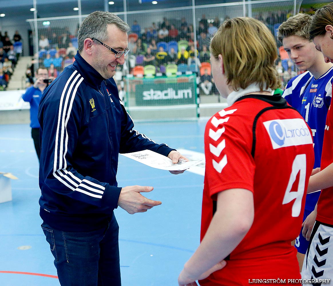 Ungdoms-SM Steg 5 Pojkar B SM-FINAL HK Ankaret-HK Silwing/Troja 10-15,herr,Idrottshuset,Jönköping,Sverige,USM Steg 5 2014,Ungdoms-SM,2014,85507