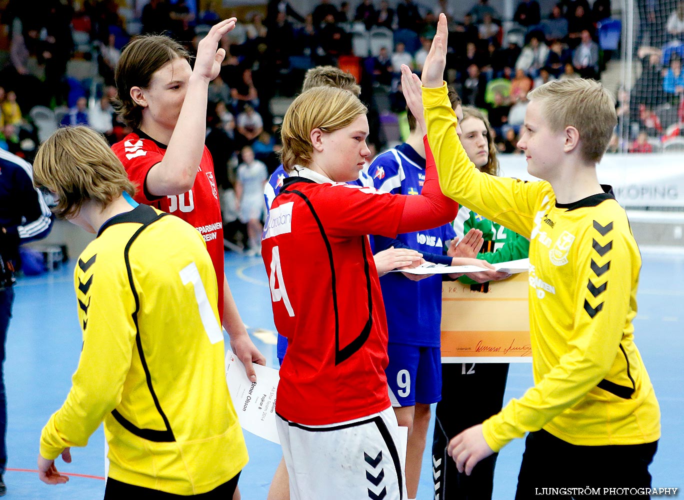 Ungdoms-SM Steg 5 Pojkar B SM-FINAL HK Ankaret-HK Silwing/Troja 10-15,herr,Idrottshuset,Jönköping,Sverige,USM Steg 5 2014,Ungdoms-SM,2014,85510