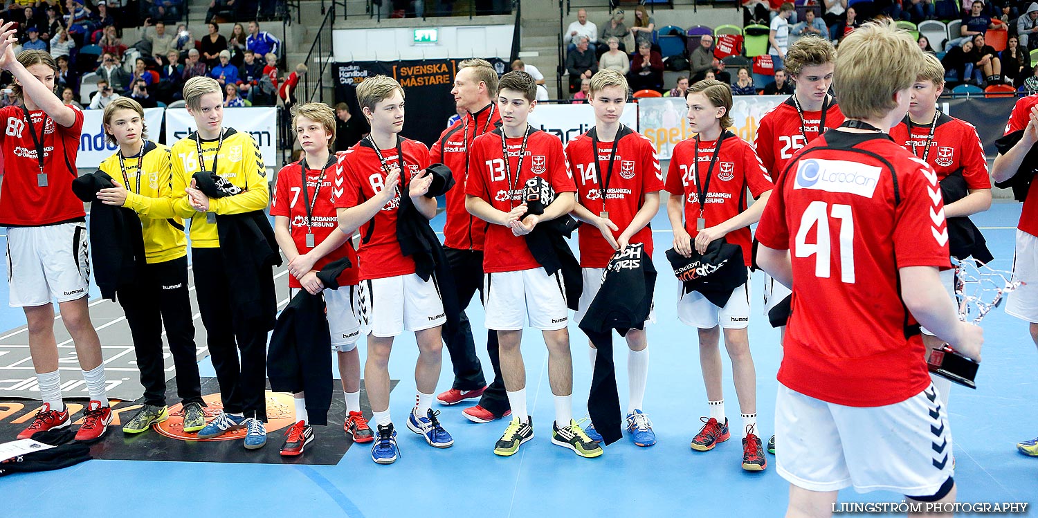 Ungdoms-SM Steg 5 Pojkar B SM-FINAL HK Ankaret-HK Silwing/Troja 10-15,herr,Idrottshuset,Jönköping,Sverige,USM Steg 5 2014,Ungdoms-SM,2014,85516