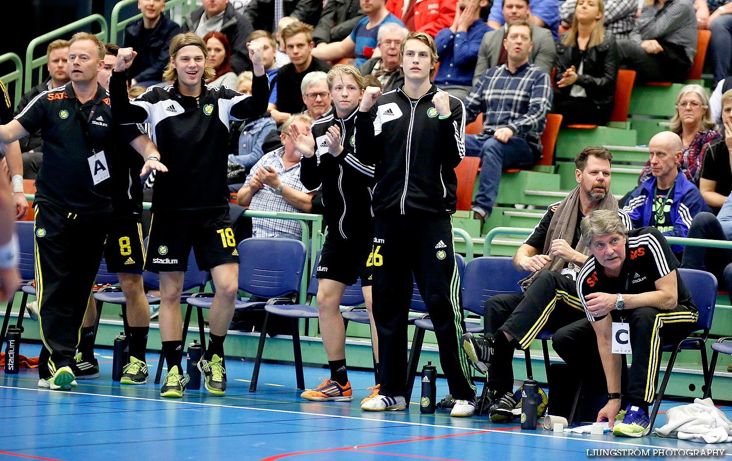 IFK Skövde HK-IK Sävehof 28-37,herr,Arena Skövde,Skövde,Sverige,Handboll,,2014,85082