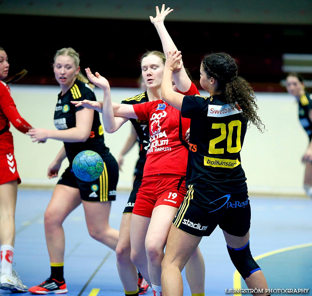 HF Somby/Skövde-HK S-hof 21-25,dam,Skövde Idrottshall,Skövde,Sverige,Handboll,,2014,83316