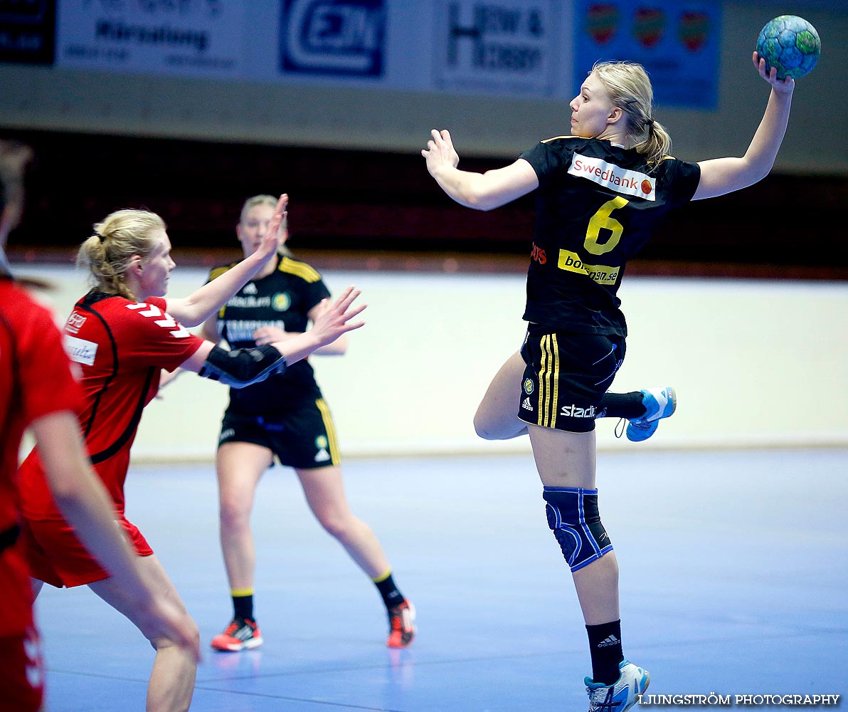 HF Somby/Skövde-HK S-hof 21-25,dam,Skövde Idrottshall,Skövde,Sverige,Handboll,,2014,83329