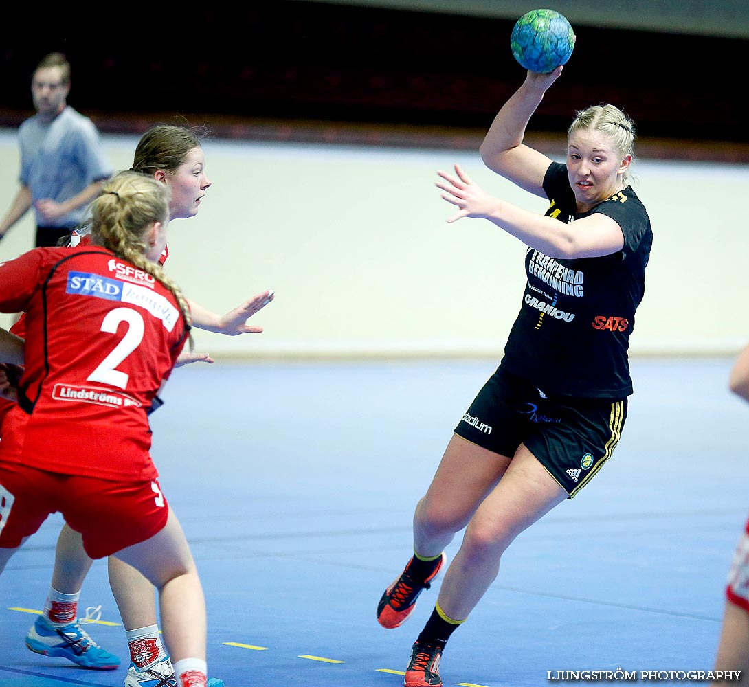 HF Somby/Skövde-HK S-hof 21-25,dam,Skövde Idrottshall,Skövde,Sverige,Handboll,,2014,83332