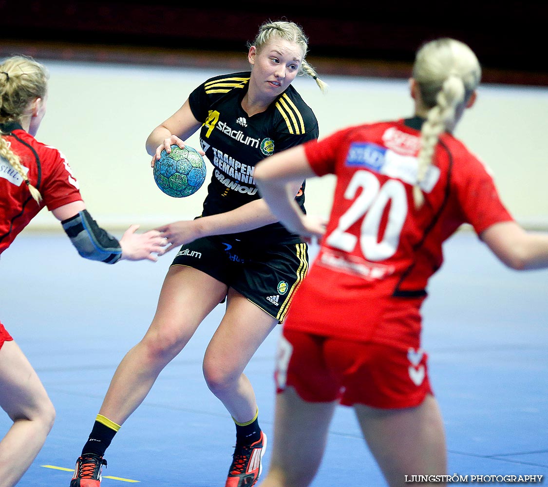 HF Somby/Skövde-HK S-hof 21-25,dam,Skövde Idrottshall,Skövde,Sverige,Handboll,,2014,83333