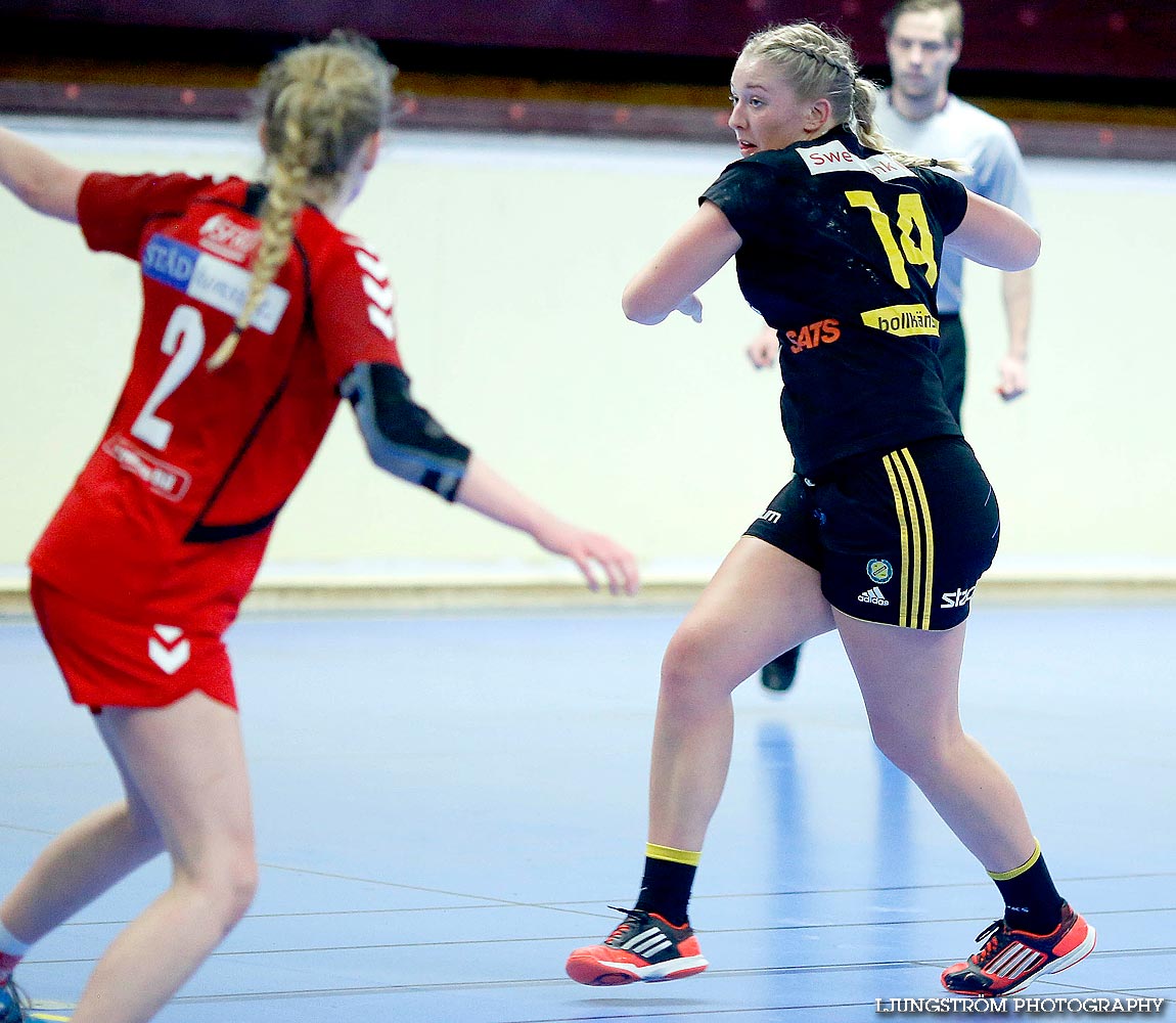 HF Somby/Skövde-HK S-hof 21-25,dam,Skövde Idrottshall,Skövde,Sverige,Handboll,,2014,83347