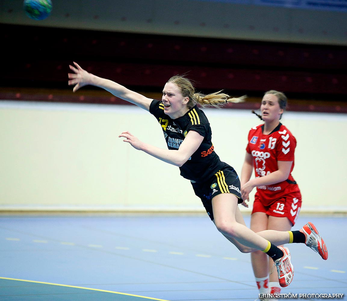 HF Somby/Skövde-HK S-hof 21-25,dam,Skövde Idrottshall,Skövde,Sverige,Handboll,,2014,83358