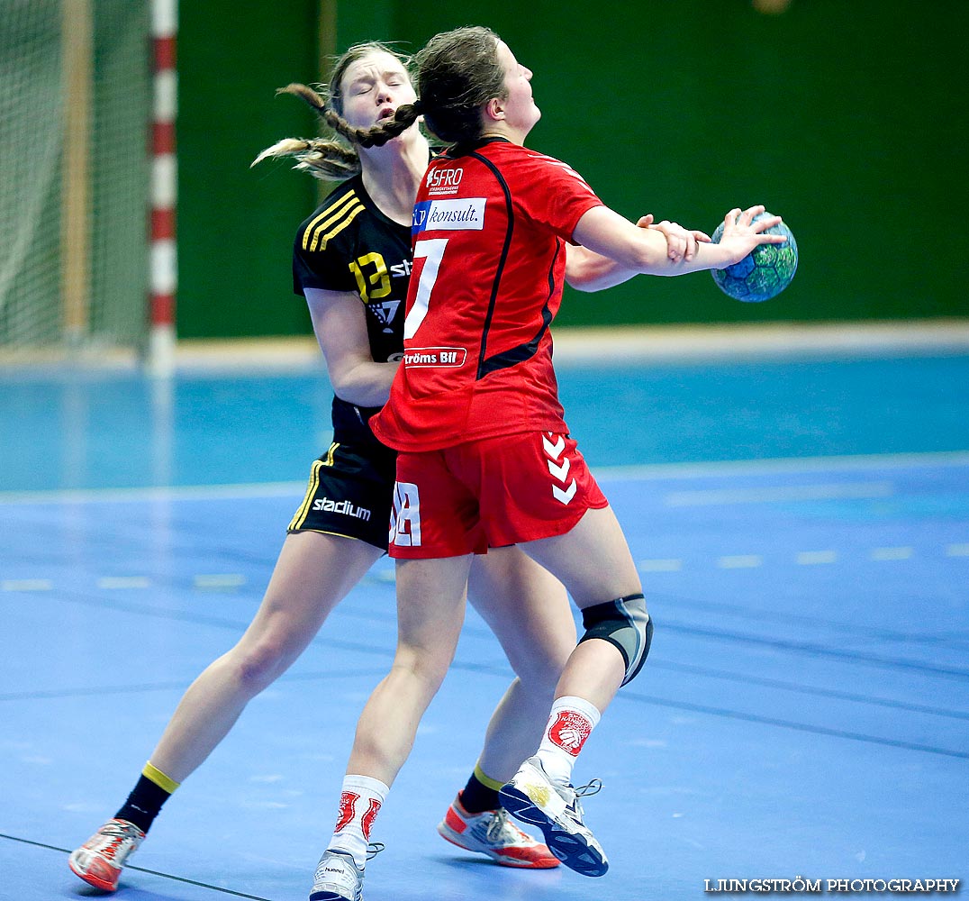 HF Somby/Skövde-HK S-hof 21-25,dam,Skövde Idrottshall,Skövde,Sverige,Handboll,,2014,83374