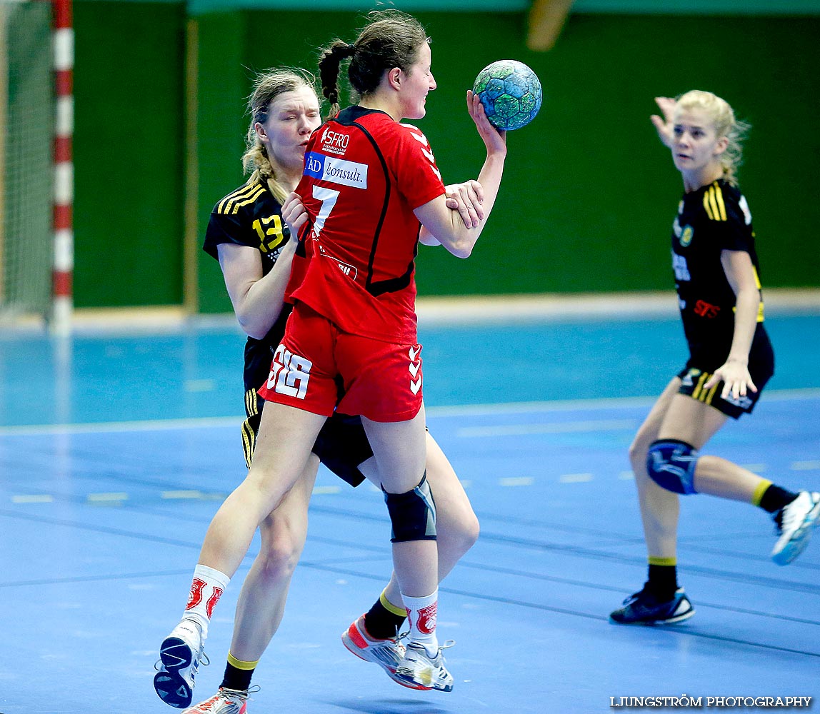 HF Somby/Skövde-HK S-hof 21-25,dam,Skövde Idrottshall,Skövde,Sverige,Handboll,,2014,83375