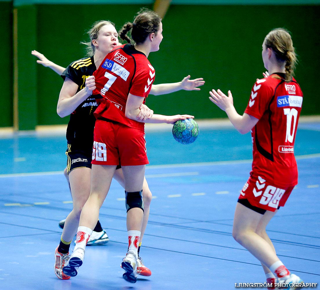 HF Somby/Skövde-HK S-hof 21-25,dam,Skövde Idrottshall,Skövde,Sverige,Handboll,,2014,83377