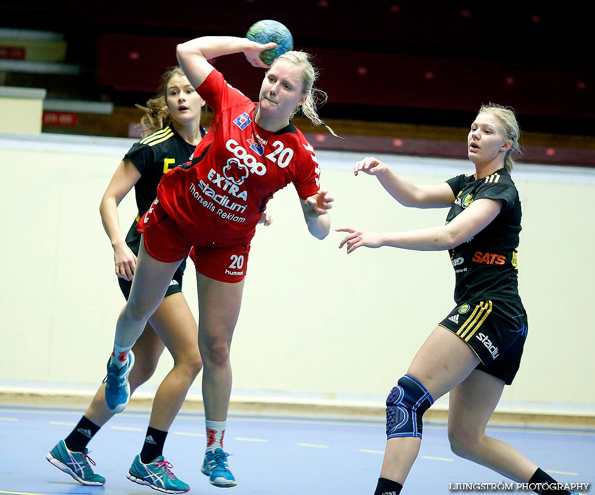 HF Somby/Skövde-HK S-hof 21-25,dam,Skövde Idrottshall,Skövde,Sverige,Handboll,,2014,83384