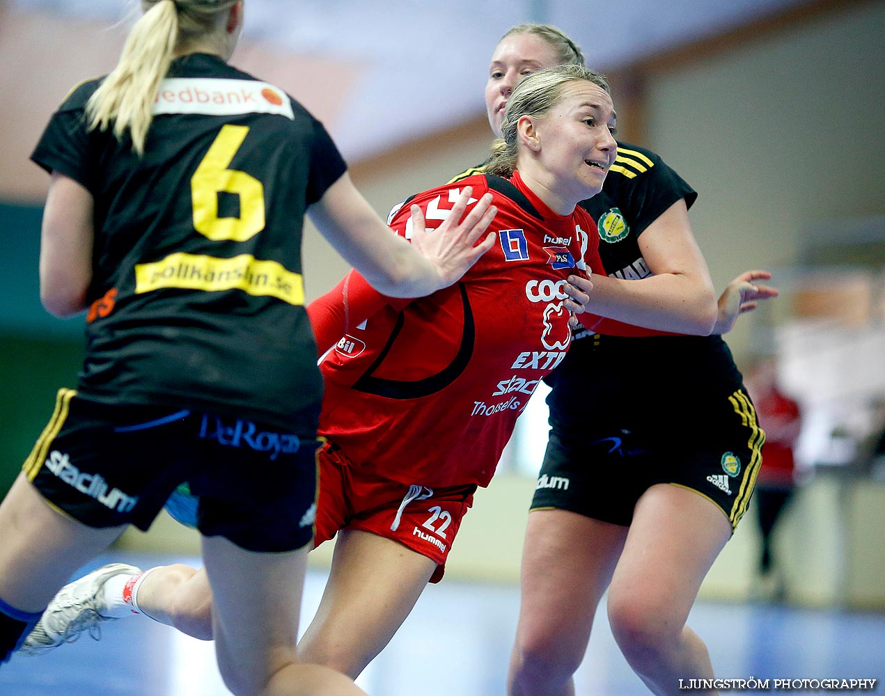 HF Somby/Skövde-HK S-hof 21-25,dam,Skövde Idrottshall,Skövde,Sverige,Handboll,,2014,83385