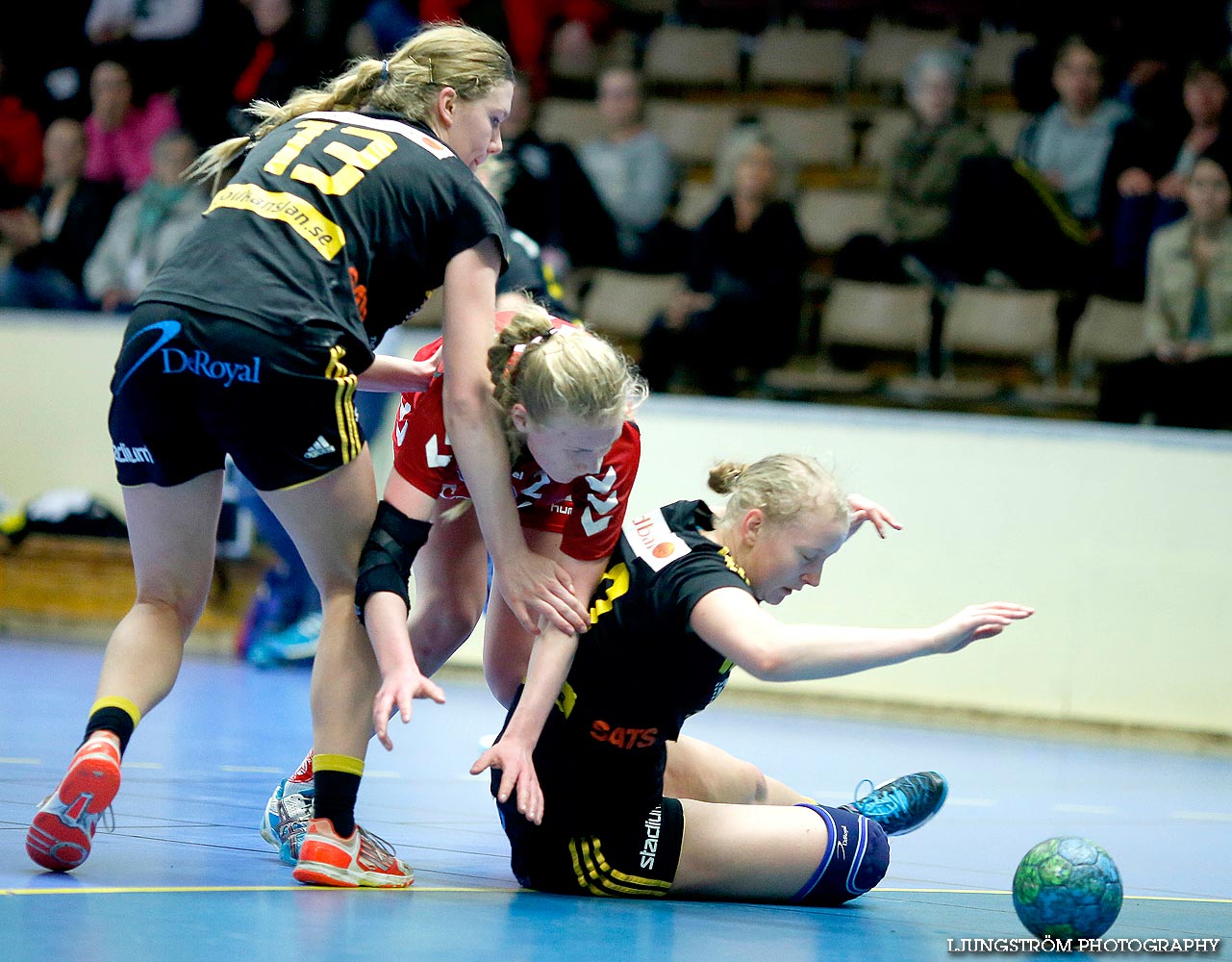 HF Somby/Skövde-HK S-hof 21-25,dam,Skövde Idrottshall,Skövde,Sverige,Handboll,,2014,83387