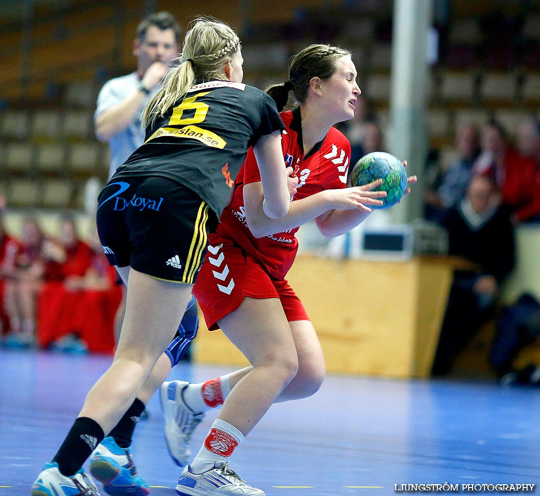 HF Somby/Skövde-HK S-hof 21-25,dam,Skövde Idrottshall,Skövde,Sverige,Handboll,,2014,83396