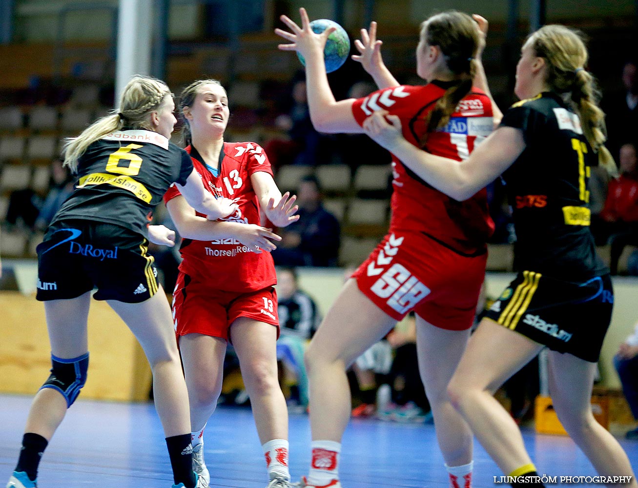 HF Somby/Skövde-HK S-hof 21-25,dam,Skövde Idrottshall,Skövde,Sverige,Handboll,,2014,83398