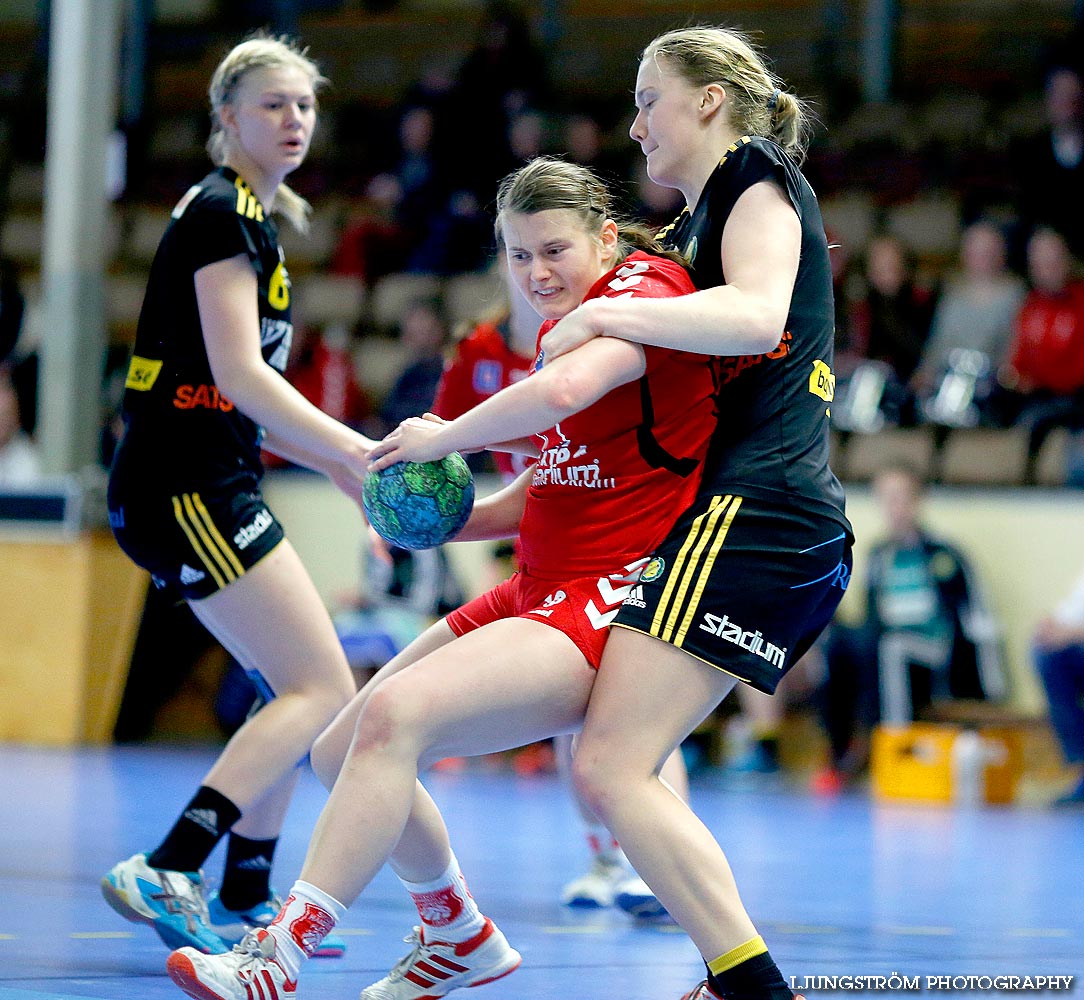 HF Somby/Skövde-HK S-hof 21-25,dam,Skövde Idrottshall,Skövde,Sverige,Handboll,,2014,83399