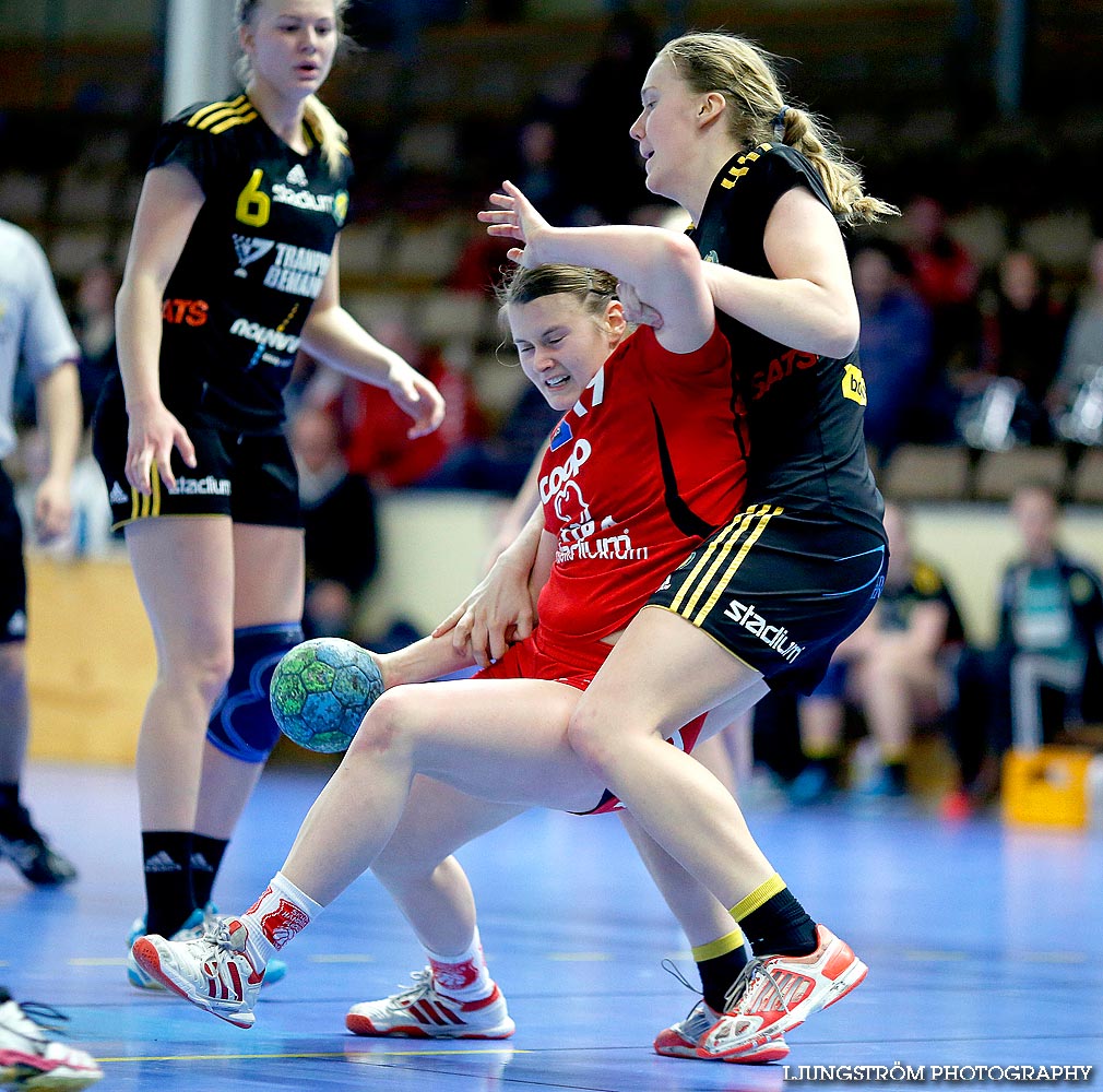 HF Somby/Skövde-HK S-hof 21-25,dam,Skövde Idrottshall,Skövde,Sverige,Handboll,,2014,83400