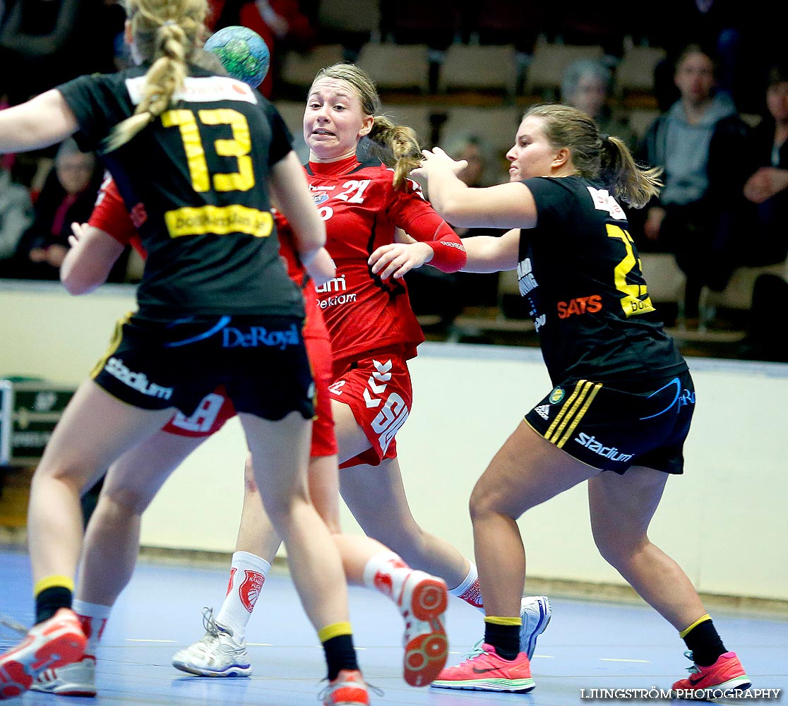 HF Somby/Skövde-HK S-hof 21-25,dam,Skövde Idrottshall,Skövde,Sverige,Handboll,,2014,83416